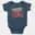 Paakaththana Porra Indha Kaali Oda Aatatha Short Sleeve Baby Onesie in Navy Color